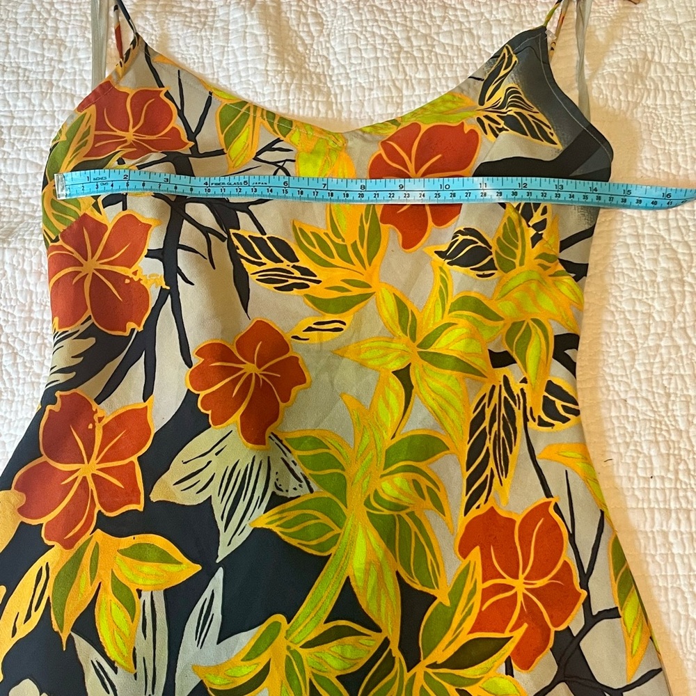 Vintage Y2K Floral Print Sleeveless Dress - Picture 7 of 10